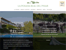 Tablet Screenshot of laposadadelpinar.com